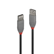 Lindy 36700 Przedłużacz USB 2.0 typ A Anthra Line - 0,2m Zapytaj o rabat - tel: 85 747 97 50 - Raty 10x0% Lindy