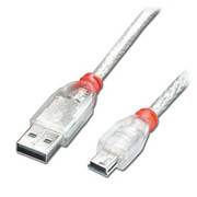 Lindy 41781 Kabel USB 2.0 A - USB Mini-B - 0,5m Zapytaj o rabat - tel: 85 747 97 50 - Raty 10x0% Lindy