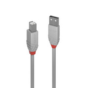 Lindy 36682 Kabel USB 2.0 A-B szary Anthra Line - 1m Zapytaj o rabat - tel: 85 747 97 50 - Raty 10x0% Lindy