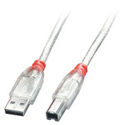 Lindy 41751 Kabel USB 2.0 A-B - 0,5m Zapytaj o rabat - tel: 85 747 97 50 - Raty 10x0% Lindy