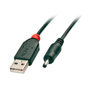 Lindy 70266 przewód zasilający USB - Wtyk zasilający DC 1.35/3.5mm - 1,5m Zapytaj o rabat - tel: 85 747 97 50 - Raty 10x0% Lindy