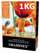 Trawa, nasiona trawy FLOWERING MIX  masa: 1kg, mieszanka łąka kwietna Graminex