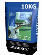 Trawa, nasiona trawy WEMBLEY  masa: 10kg, mieszanka odporna na deptanie Graminex