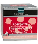Dilmah Exceptional Rose with French Vanilla 20 piramidek Dilmah