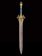 Miecz z filmu Warcraft The Sword of King Llane Weta workshop (WETAWKLS) WETA Workshop