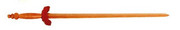 Drewniany treningowy miecz do Tai Chi - czerwony dąb (GTTC503) GOODS.PL