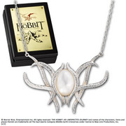 Srebrny Naszyjnik Galadrieli z filmu Hobbit - Necklace Galadriel Brooch (NN1283) The Noble Collection