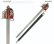 Pałasz Hanwei Scottish Basket Hilt Broadsword (SH2002) Hanwei