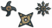 Zestaw 3 gumowych gwiazdek do rzucania (GTTE512) GOODS.PL