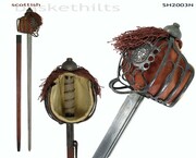 Pałasz Hanwei Basket-Hilt Backsword (Antiqued) (SH2003N) Hanwei