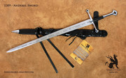 Miecz kuty The Anduril z filmu Władca Pierścieni (DA1309S) Darksword Armory