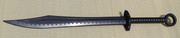Miecz treningowy z tworzywa do Kung Fu (GTTE475) GOODS.PL