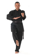 Kimono do Kung Fu Czarne Deluxe (102-001/A) Cimac