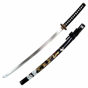 Samurai Katana Dragon Design Black (JLZS555B) GOODS.PL