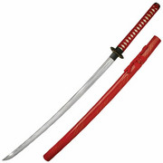 Samurai Katana - Dragon Tsuba Red (SW-941RD) Master Cutlery