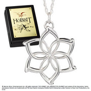 Srebrny Naszyjnik Galadrieli z filmu Hobbit - Galadriel Flower Necklace (NN1528) The Noble Collection