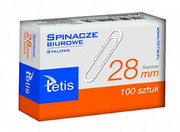 Spinacz 28mm Tetis 100e x1