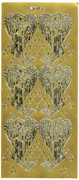 Sticker złoty 07002 - Archanioł x1