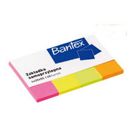 Zakładki indeksujące Bantex 20x50 4kol.x1