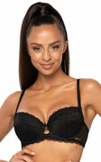 MAT Biustonosz push-up Lindsay M-0203/11 czarny