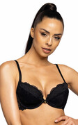 MAT Biustonosz push-up Nell M-0196/1 czarny