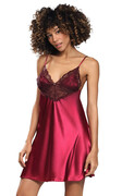 DKaren Koszulka nocna z satyny Lyssa