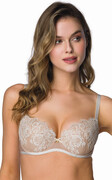 MAT Biustonosz push-up Frances M-3804/11 mleko