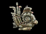 STEAMPUNK SZKATUŁKA ŚLIMAK VERONESE (WU77119A4)