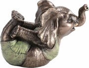 Wesoły słoń słonik na szczęście Joga Łuk Veronese WU78182A4