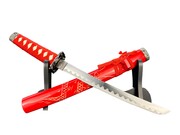 Japoński Sztylet Tanto Stalowy z Pochwą Drewnianą i ze Stojakiem Nożyk do Listów HK1109S