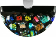 Wisior Półkole MURANO GLASS P711 Kolekcja SCHERZO