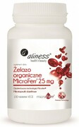 Aliness Żelazo organiczne MicroFerr® 25 mg x 100 tabletek VEGE