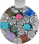 Wisior Koło MURANO GLASS KA846 Kolekcja PALLONCINI