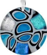 Wisior Koło MURANO GLASS KO954 Kolekcja PALLONCINI