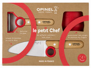 Zestaw Opinel Le Petit Chef nóż + obieraczka 003112