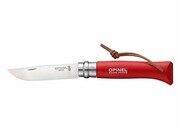 Opinel Nóż Inox Origins Red blister No.08 001981