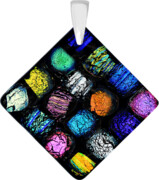 Wisior Koło MURANO GLASS K11-02 Kolekcja SCHERZO