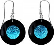 Kolczyki Wiszące MURANO GLASS WSZ802 Kolekcja POSEJDON