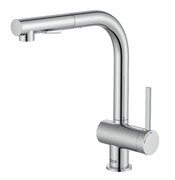 Roca Ona Bateria zlewozmywakowa z wyciągana wylewką Chrom A5A851FC00