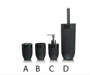 Sealskin Bloom szklanka black 361770419