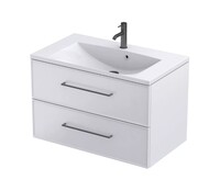 Oristo Lagom szafka podumywalkowa wisząca 80x50x45 biały mat OR53-SD2S-80-2