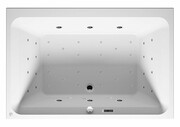 Riho Castello wanna prostokątna 180x120cm z hydromasażem BLISS lewa B064012005