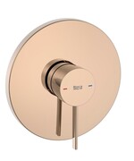 Roca Ona bateria prysznicowa podtynkowa Rose Gold Everlux-PVD A5A2B9ERG0