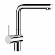 Bateria kuchenna z wyciąganą wylewką BLANCO Linus-S Chrom - zdjęcie 1