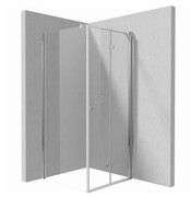Deante Kerria Plus kabina kwadratowa 80x80x200 cm Chrom KKN0X08S08