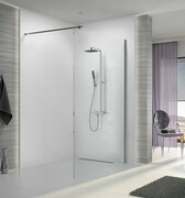 Sanplast Space Wall P/SPACEWALL-XL kabina walk-in 120x225 cm przejrzyste 600-320-3160-42-401