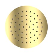 Excellent głowica prysznicowa 25 cm okrągła slim złoty połysk AREX.3025GL