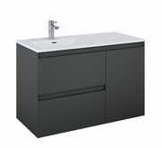 Elita Split szafka z umywalką i koszem cargo 100x63x46cm anthracite mat 168150/145935