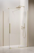 Radaway Furo Kdj Brushed Light Gold kabina 120x70cm prawa szczotkowane jasne złoto 10104622-98-01R/10110580-01-01/10113070-01-01