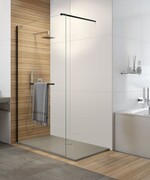Sanplast Free Line II P/FREEII Kabina walk-in 90x200 cm czarny matowy 600-261-0430-59-401